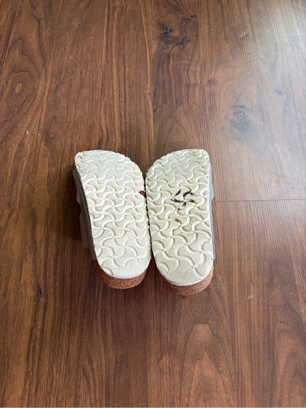 Silver Metallic Birkenstocks - Picture 5 of 5